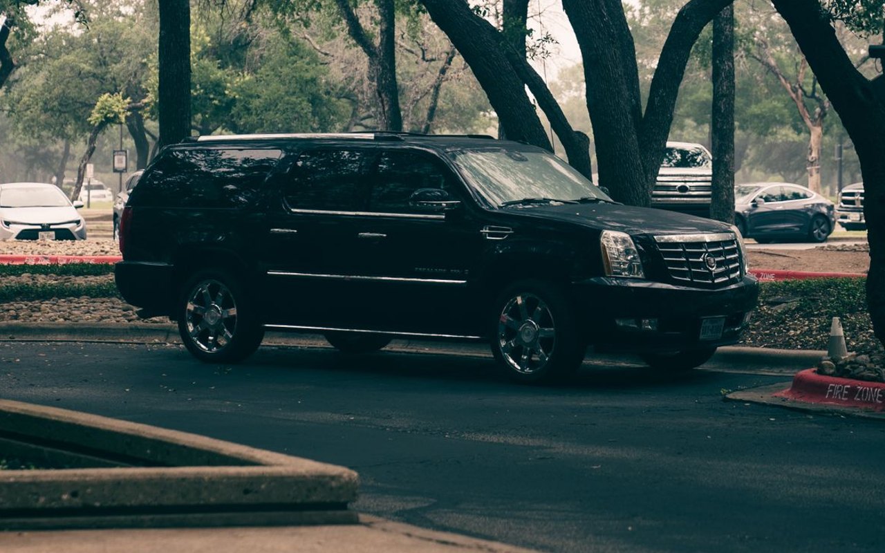 Cadillac Escalade rental in Orland Park, photo of the actual car