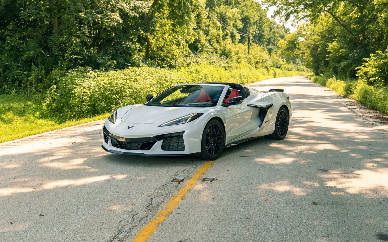 Corvette Z06 rental in Orland Park, photo of the actual car