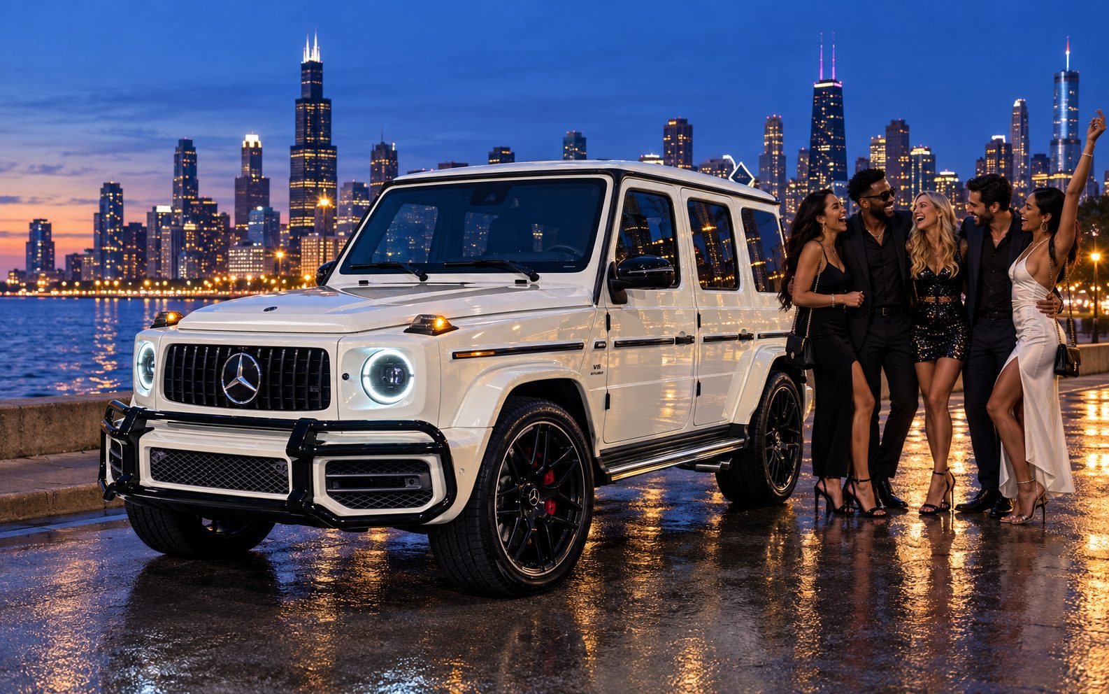 Prom car rental with Orland Park Exotic Rentals
